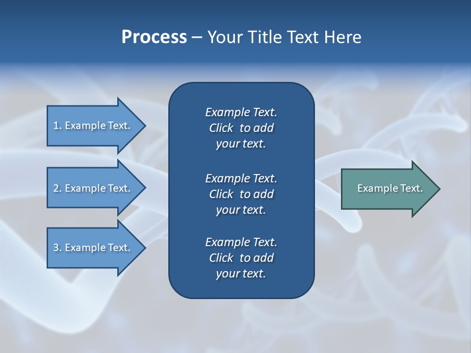 Genetic Evolution White PowerPoint Template