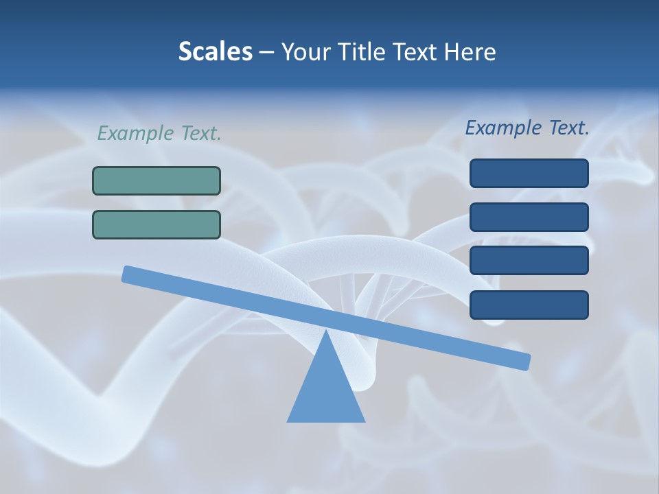 Genetic Evolution White PowerPoint Template