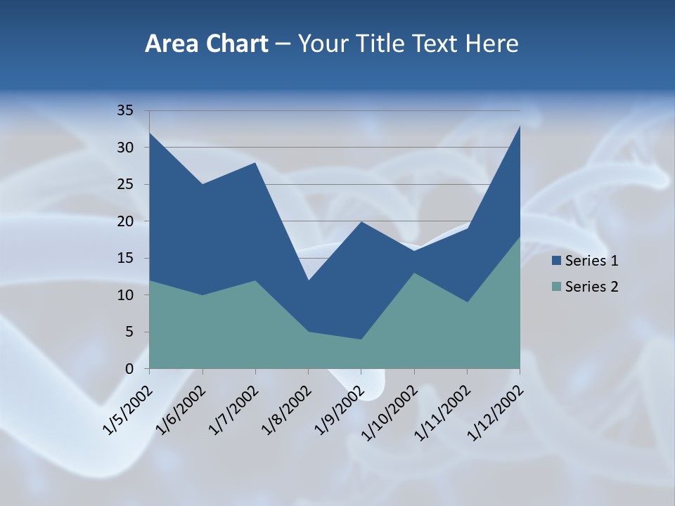 Genetic Evolution White PowerPoint Template