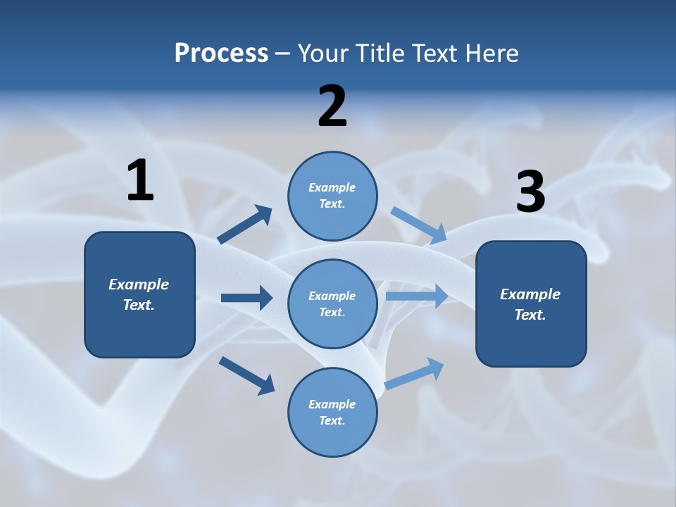 Genetic Evolution White PowerPoint Template