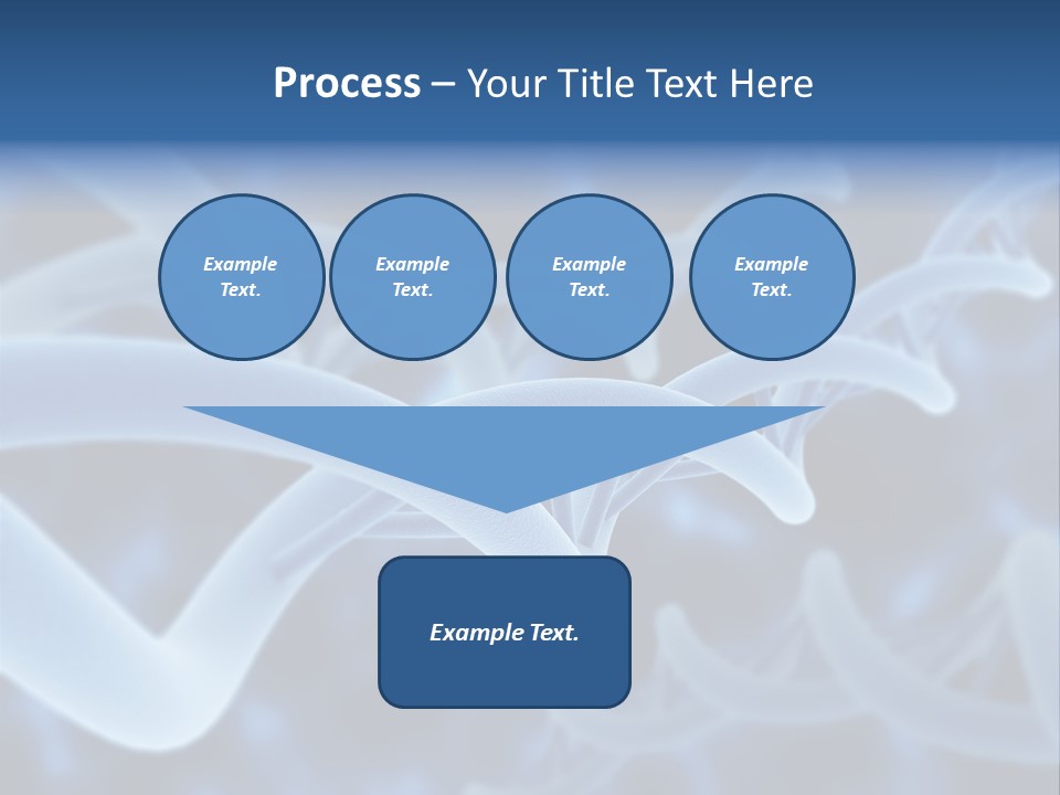 Genetic Evolution White PowerPoint Template