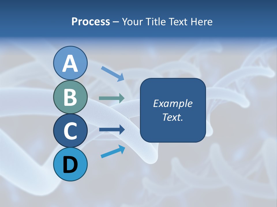 Genetic Evolution White PowerPoint Template