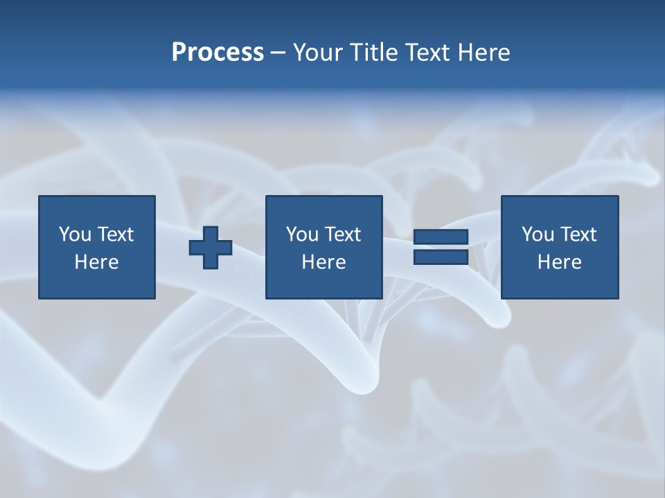 Genetic Evolution White PowerPoint Template