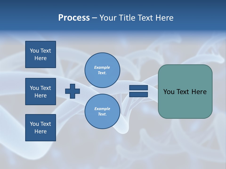 Genetic Evolution White PowerPoint Template