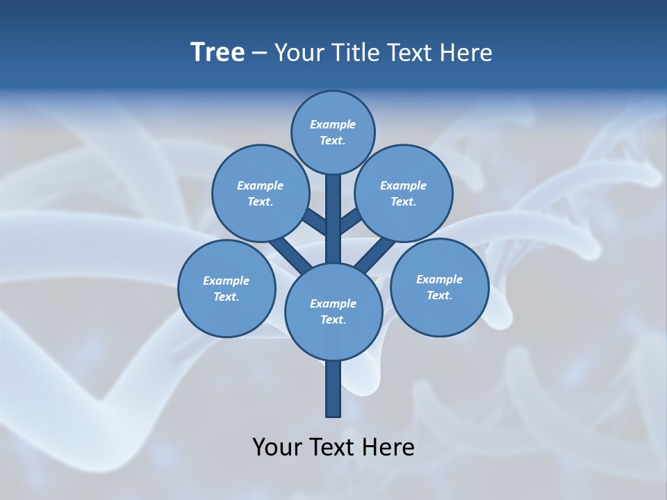 Genetic Evolution White PowerPoint Template