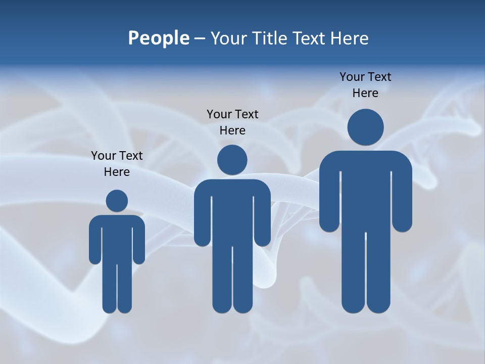Genetic Evolution White PowerPoint Template