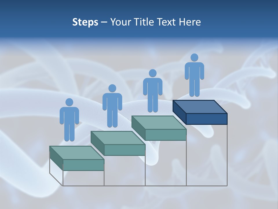 Genetic Evolution White PowerPoint Template
