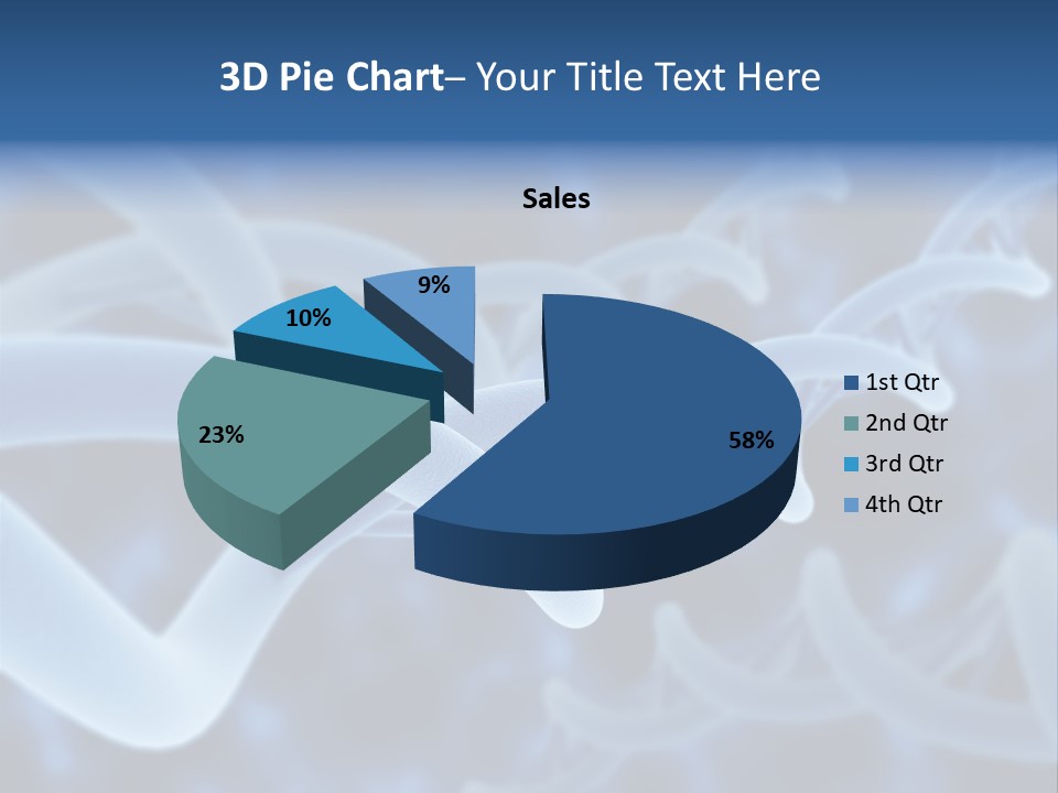 Genetic Evolution White PowerPoint Template