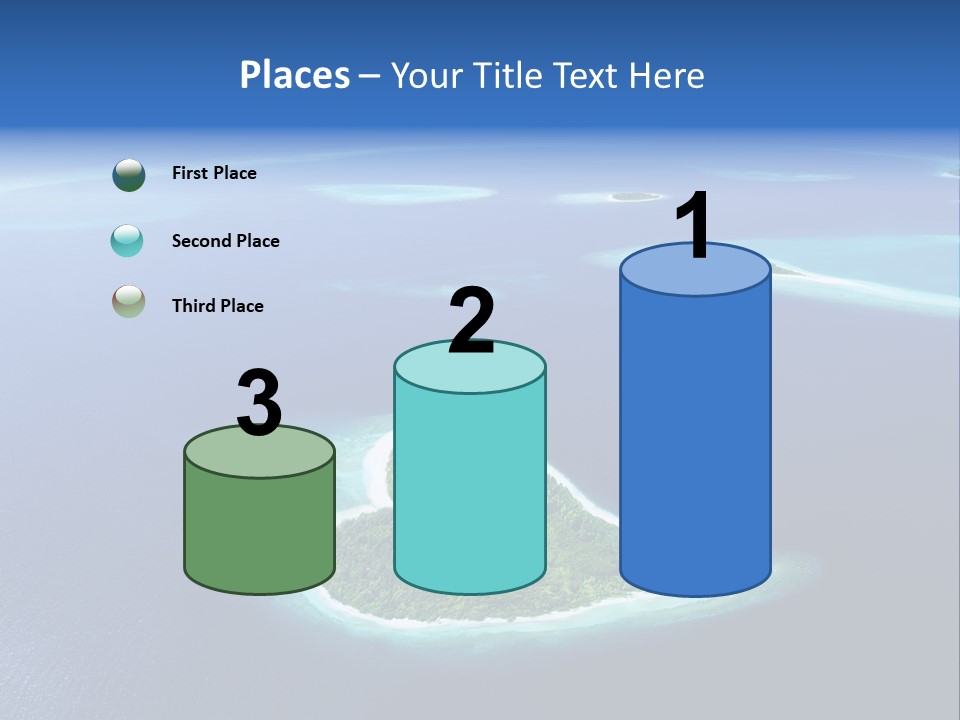 Blue Water Exotic PowerPoint Template