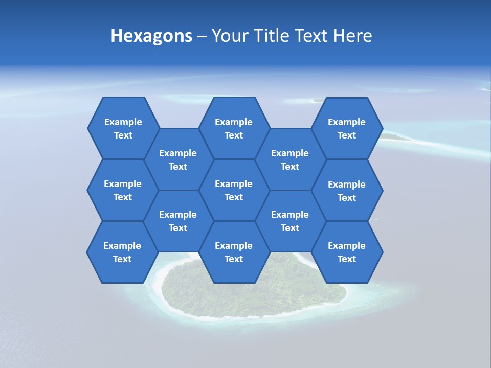 Blue Water Exotic PowerPoint Template