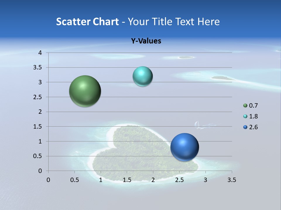 Blue Water Exotic PowerPoint Template