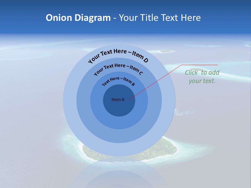 Blue Water Exotic PowerPoint Template