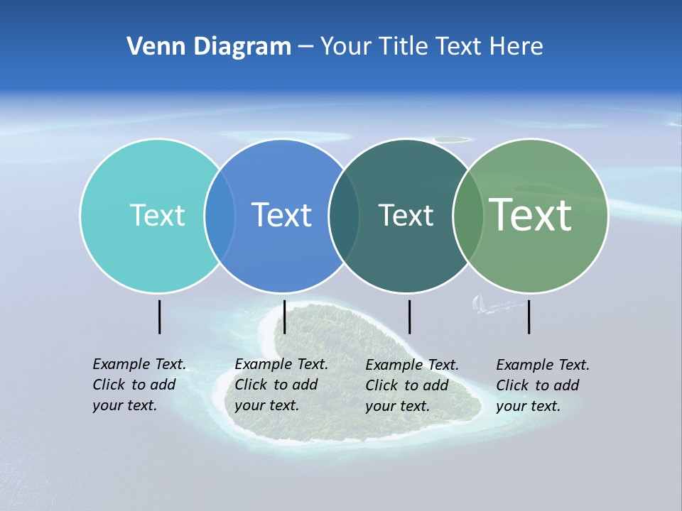 Blue Water Exotic PowerPoint Template