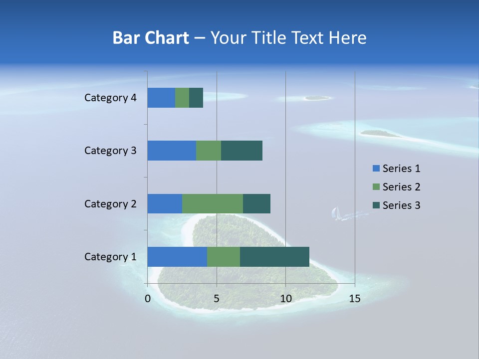 Blue Water Exotic PowerPoint Template