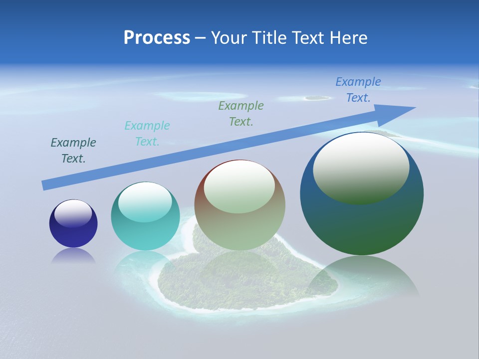 Blue Water Exotic PowerPoint Template