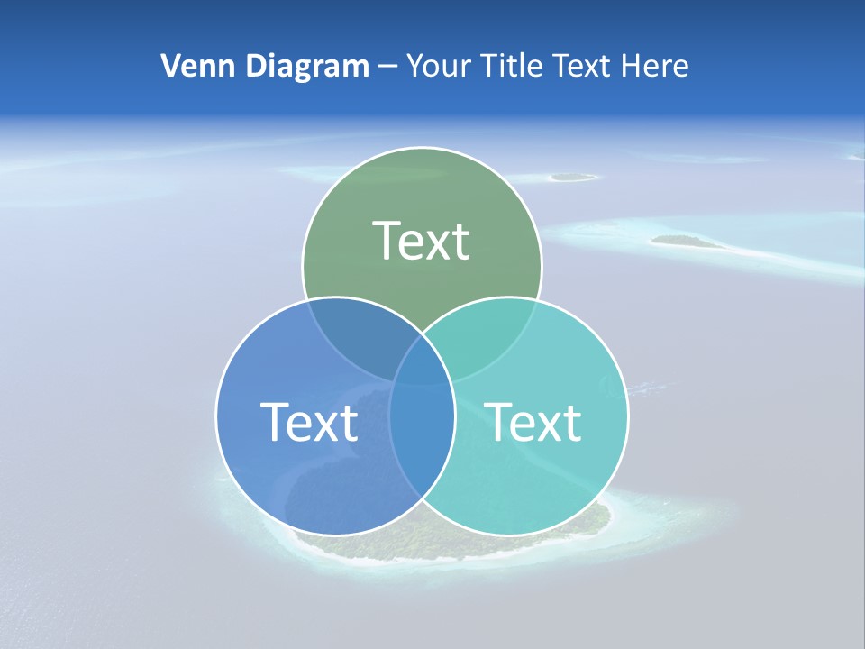 Blue Water Exotic PowerPoint Template