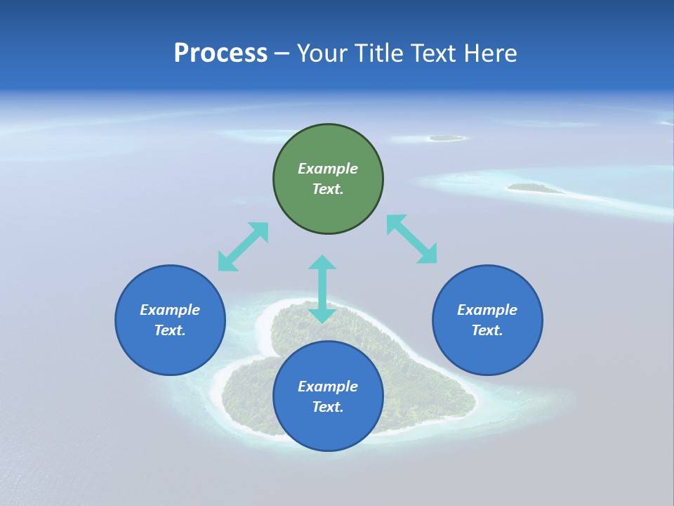 Blue Water Exotic PowerPoint Template