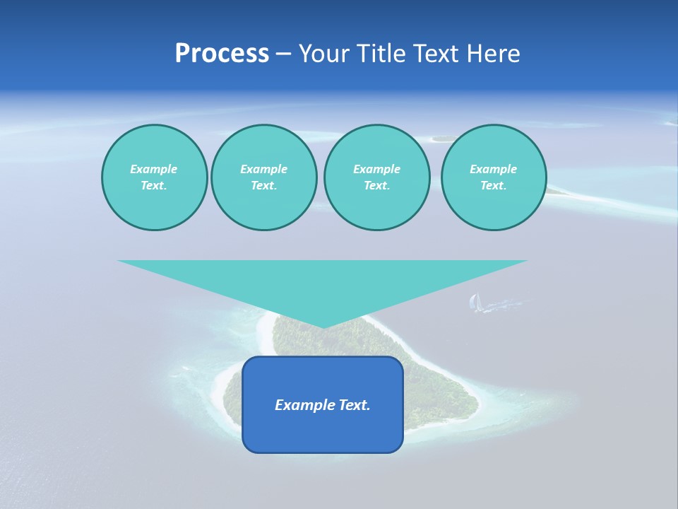 Blue Water Exotic PowerPoint Template