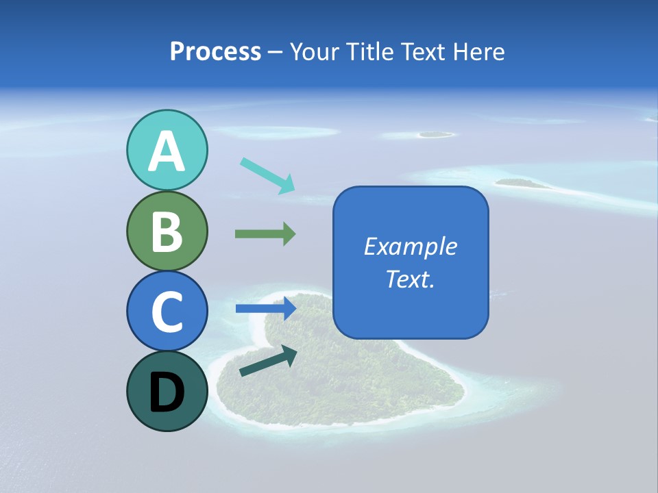 Blue Water Exotic PowerPoint Template