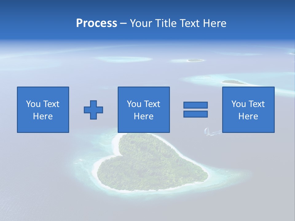 Blue Water Exotic PowerPoint Template