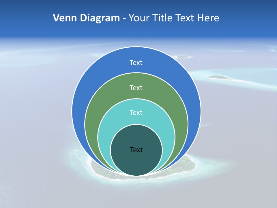 Blue Water Exotic PowerPoint Template