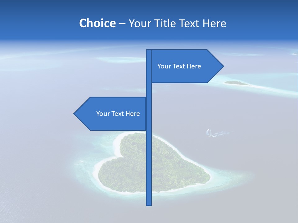 Blue Water Exotic PowerPoint Template