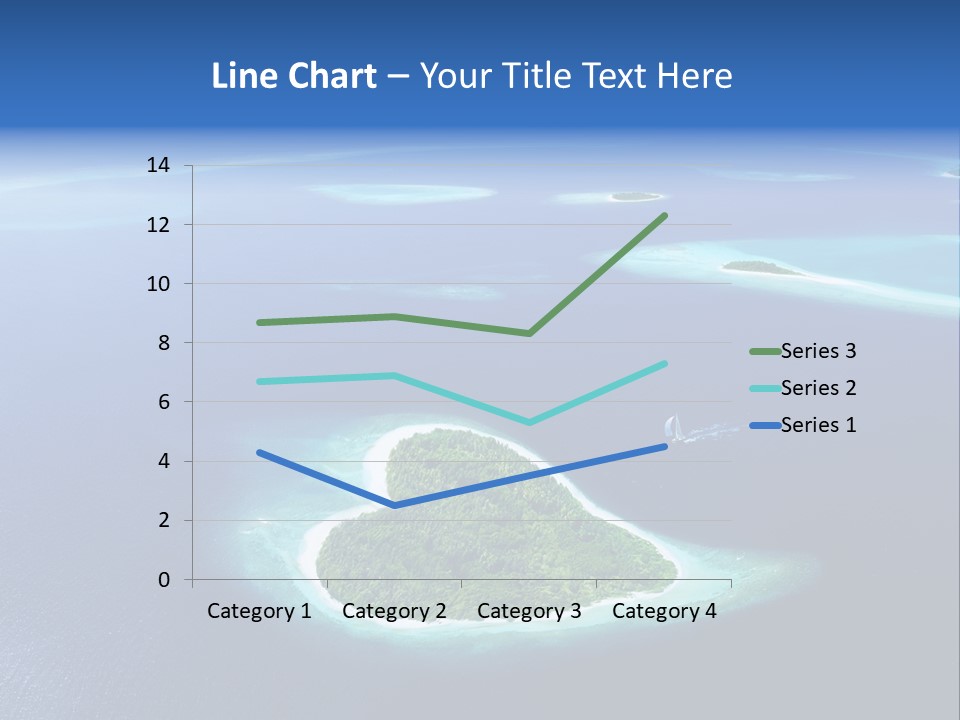 Blue Water Exotic PowerPoint Template