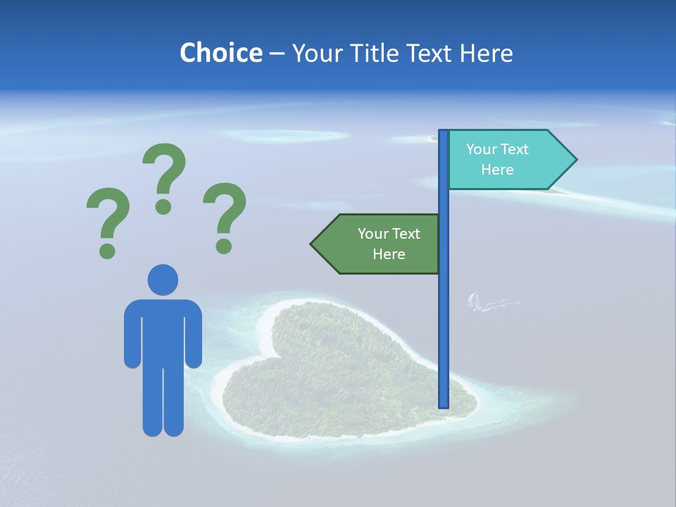 Blue Water Exotic PowerPoint Template