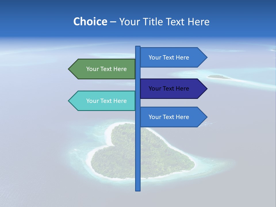 Blue Water Exotic PowerPoint Template