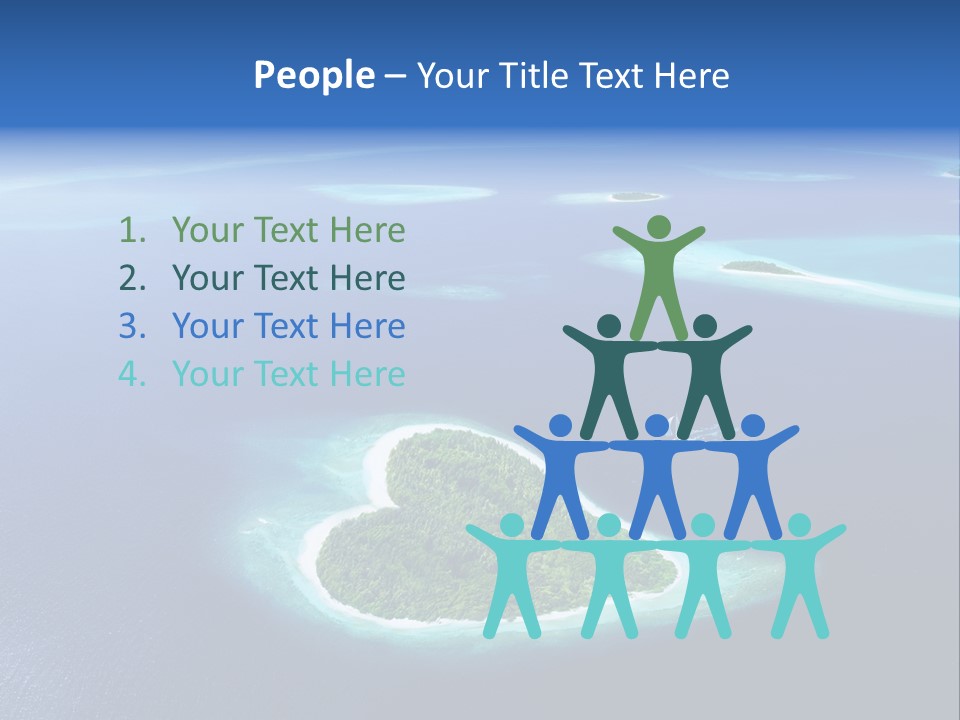 Blue Water Exotic PowerPoint Template