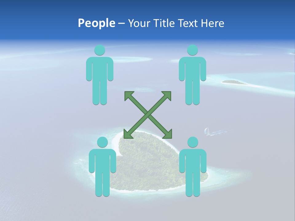 Blue Water Exotic PowerPoint Template