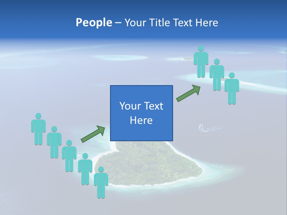 Blue Water Exotic PowerPoint Template