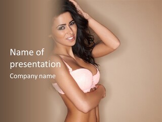 Attractive Beauty Sensuality PowerPoint Template