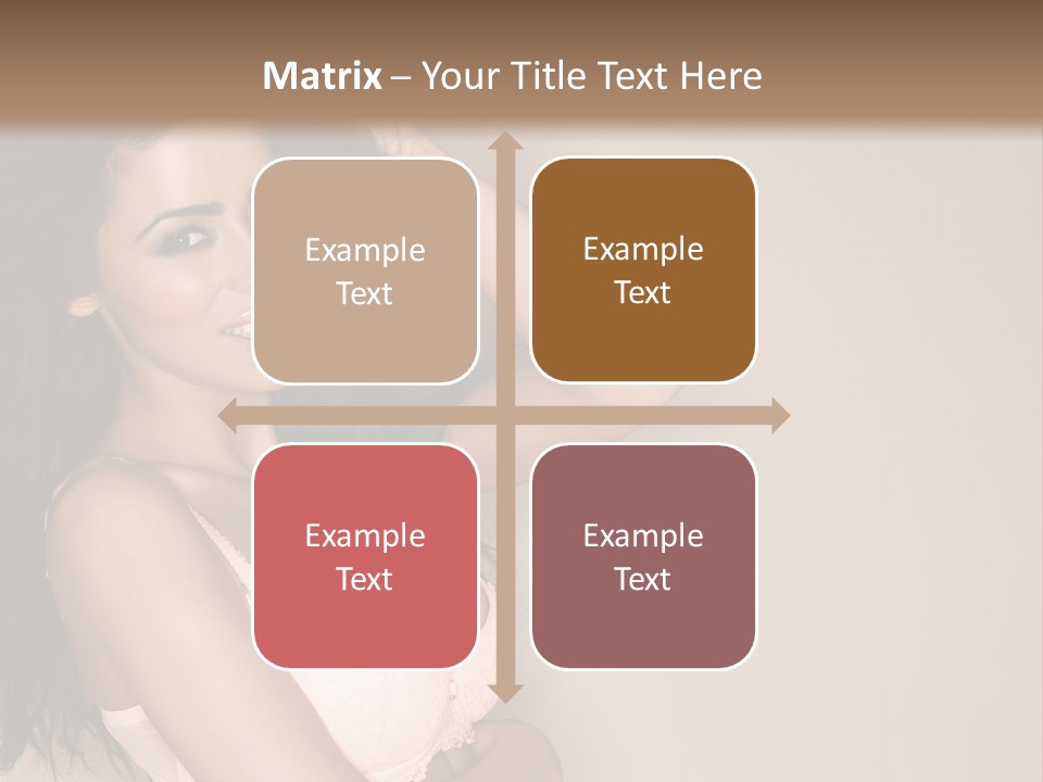 Attractive Beauty Sensuality PowerPoint Template