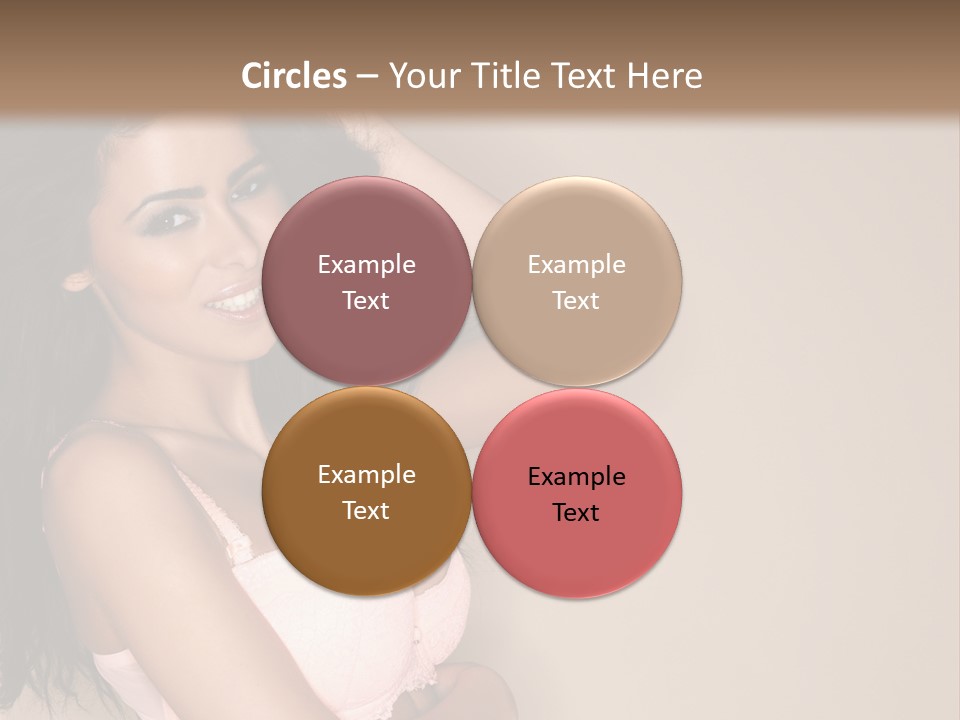 Attractive Beauty Sensuality PowerPoint Template