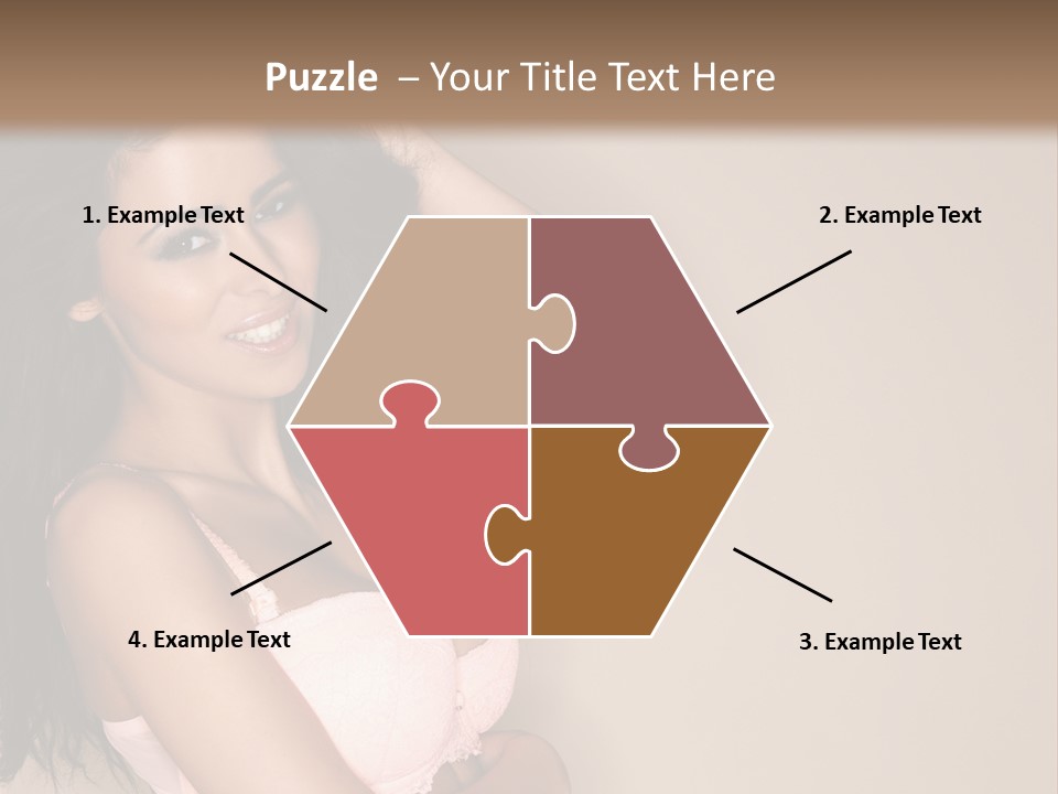 Attractive Beauty Sensuality PowerPoint Template