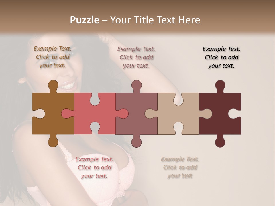 Attractive Beauty Sensuality PowerPoint Template