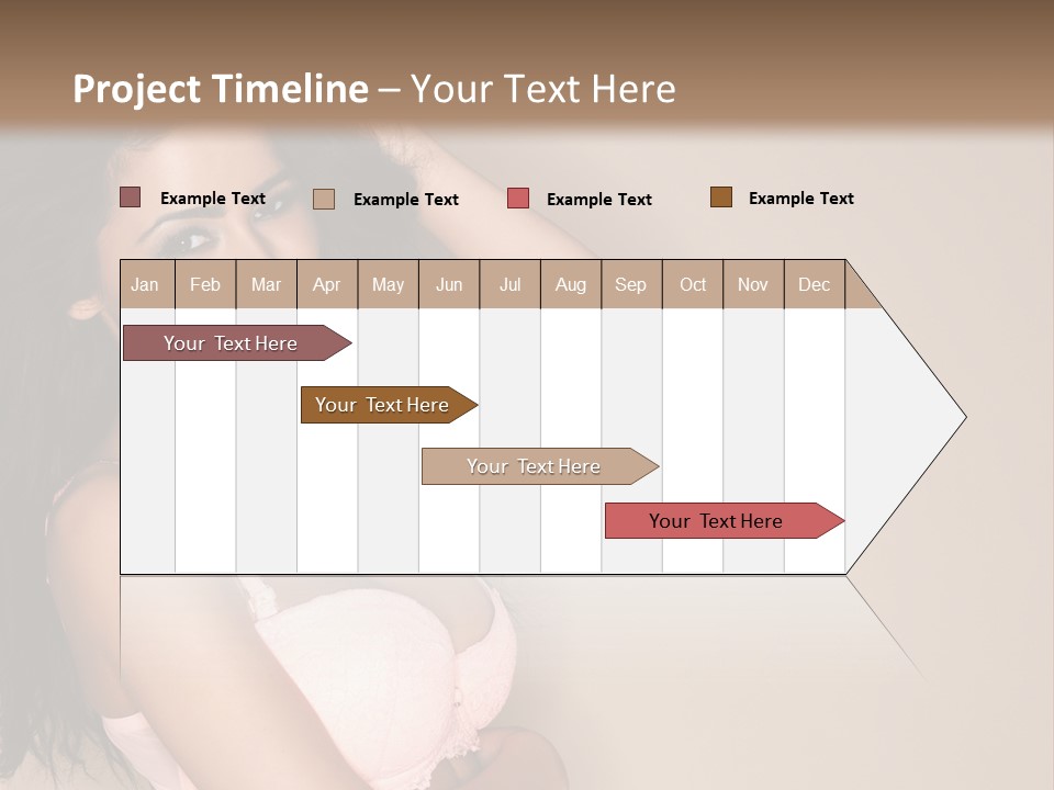 Attractive Beauty Sensuality PowerPoint Template