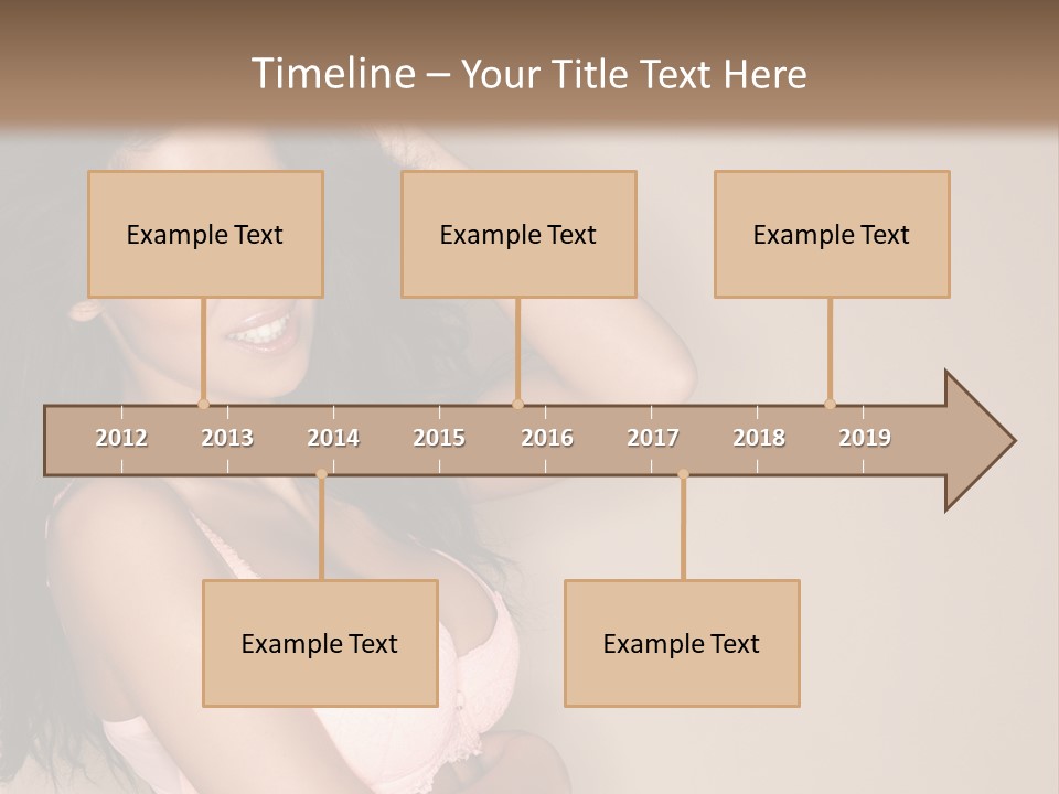 Attractive Beauty Sensuality PowerPoint Template