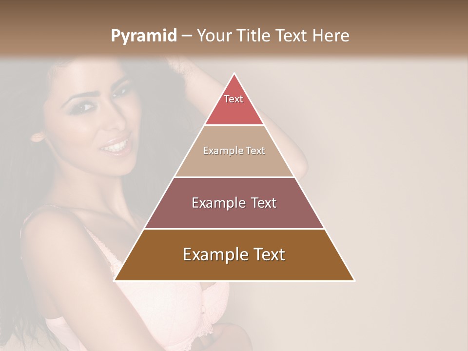 Attractive Beauty Sensuality PowerPoint Template