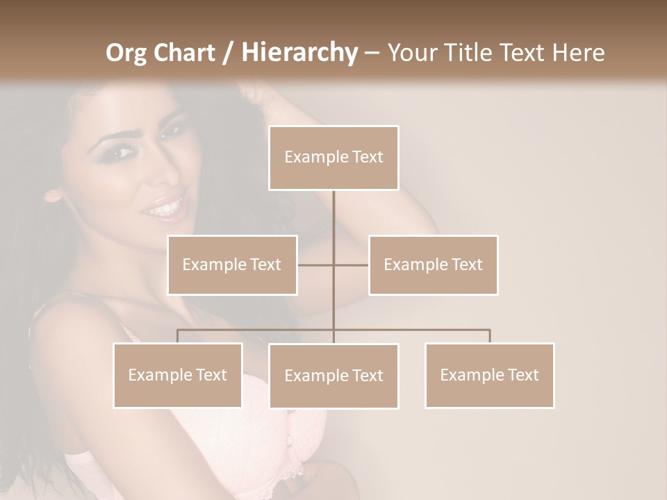 Attractive Beauty Sensuality PowerPoint Template