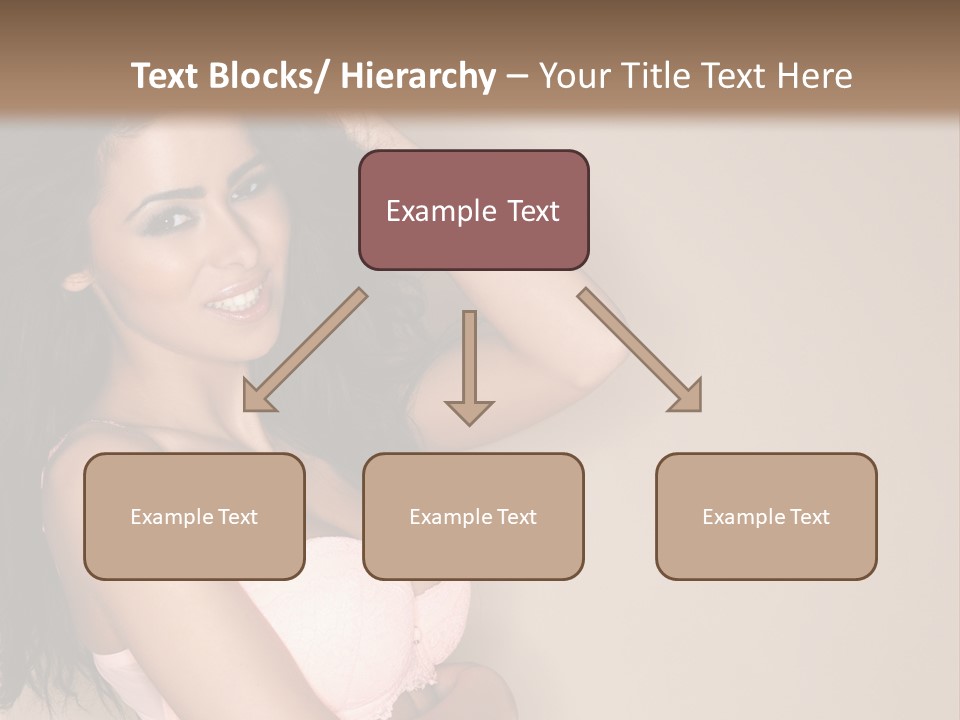 Attractive Beauty Sensuality PowerPoint Template