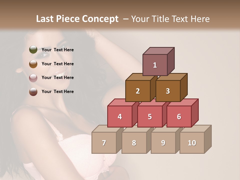 Attractive Beauty Sensuality PowerPoint Template