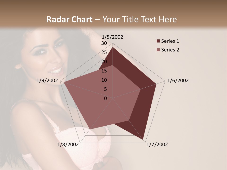 Attractive Beauty Sensuality PowerPoint Template