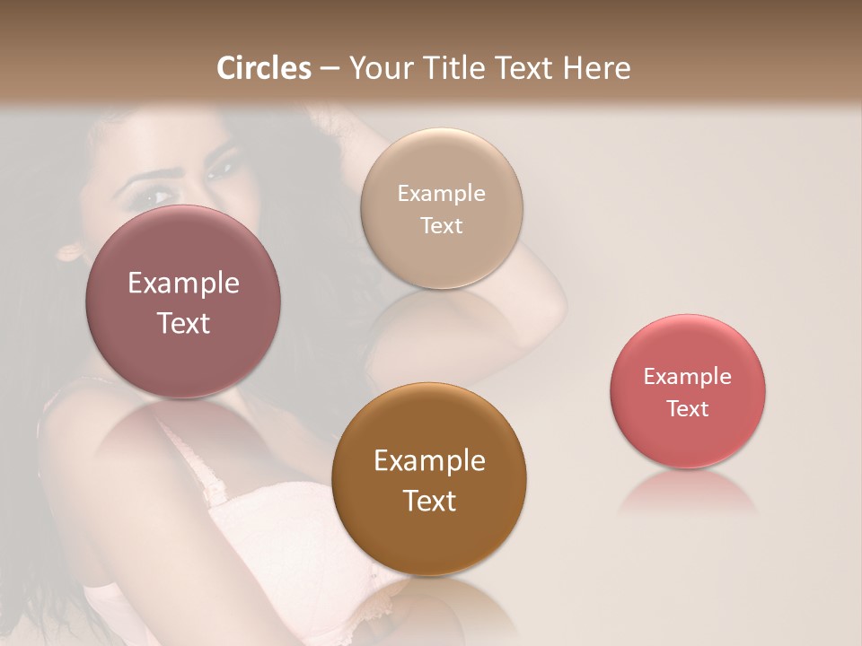 Attractive Beauty Sensuality PowerPoint Template