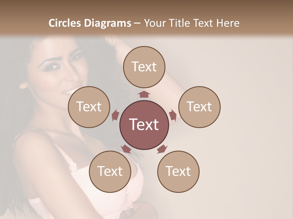 Attractive Beauty Sensuality PowerPoint Template