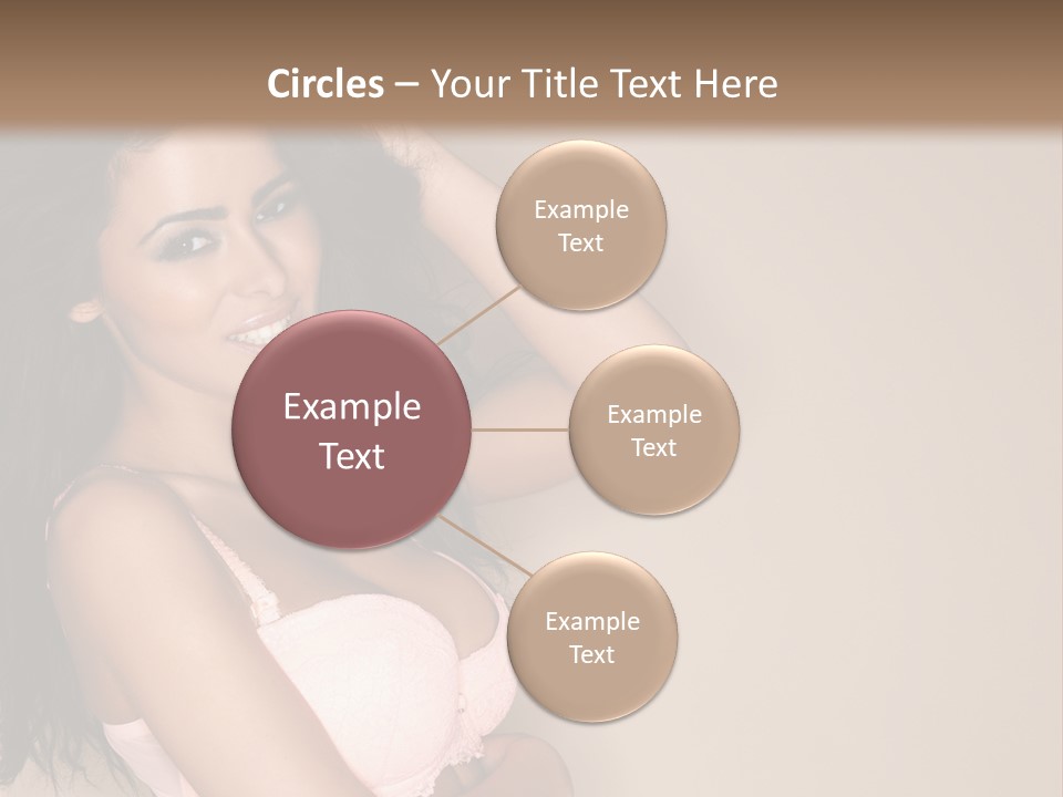 Attractive Beauty Sensuality PowerPoint Template