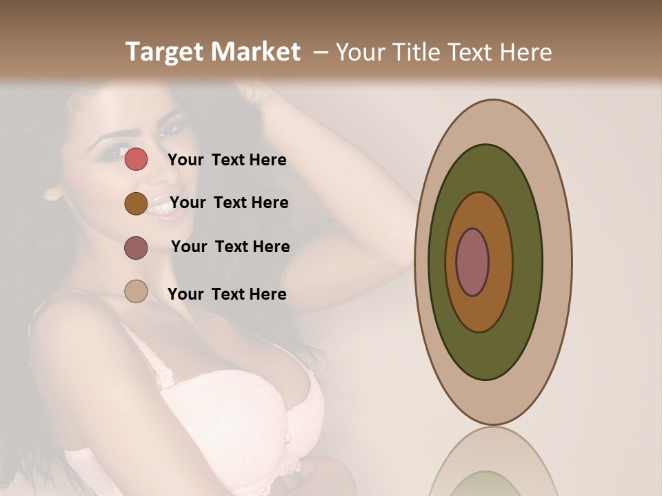 Attractive Beauty Sensuality PowerPoint Template