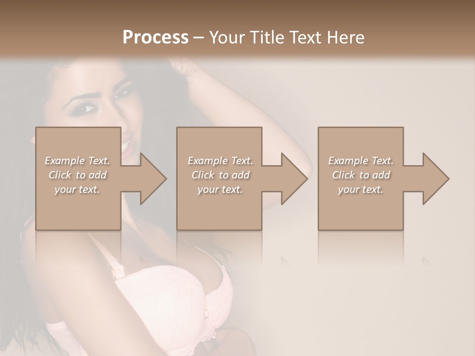 Attractive Beauty Sensuality PowerPoint Template