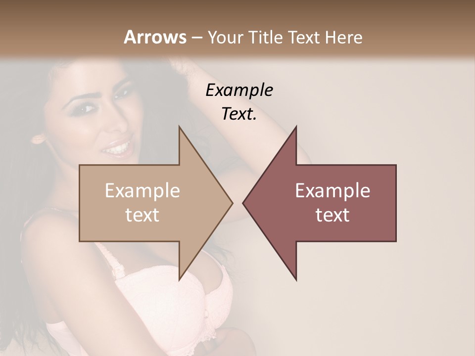 Attractive Beauty Sensuality PowerPoint Template